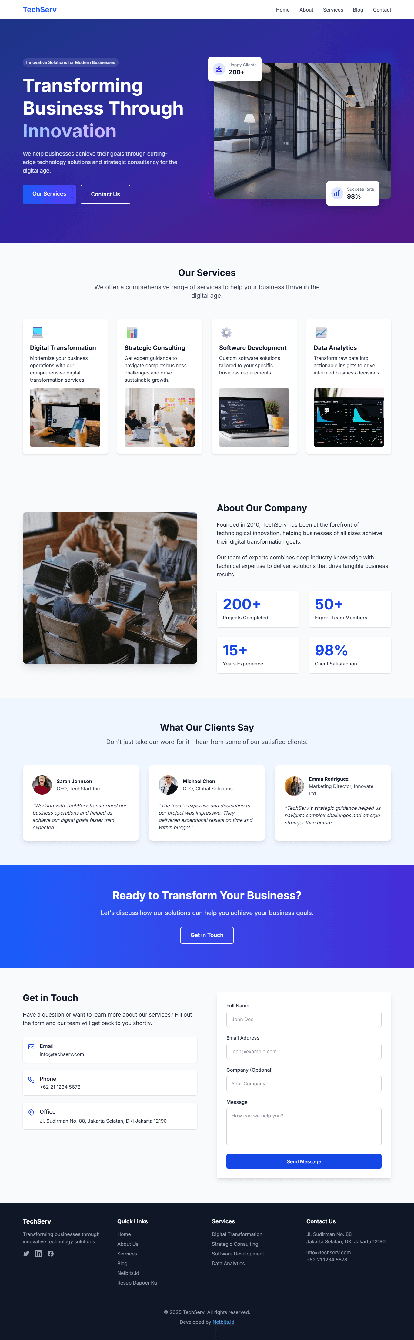 Web Company Profile