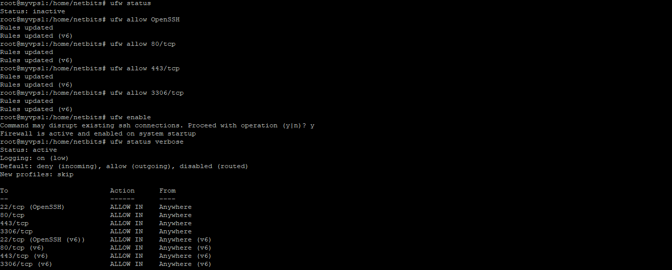 Cara Install dan Konfigurasi Firewall di Ubuntu dengan UFW