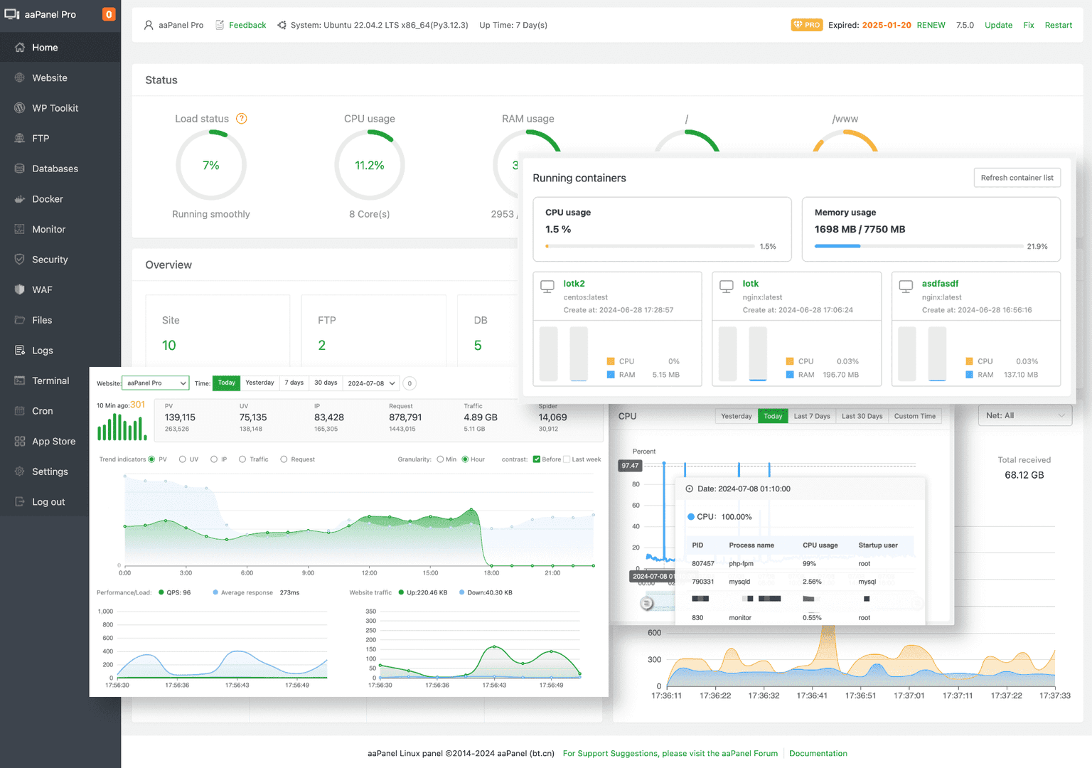 Cara Install aaPanel di Ubuntu 24.04
