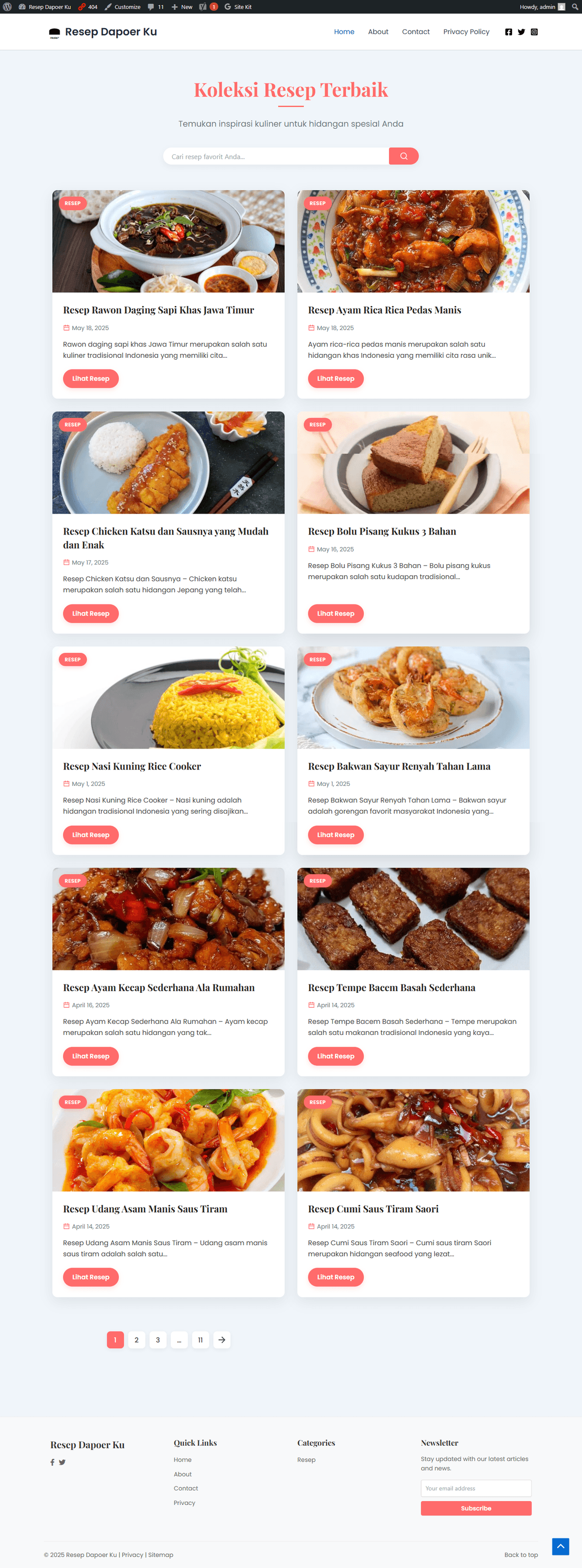 Resep Dapoer Ku