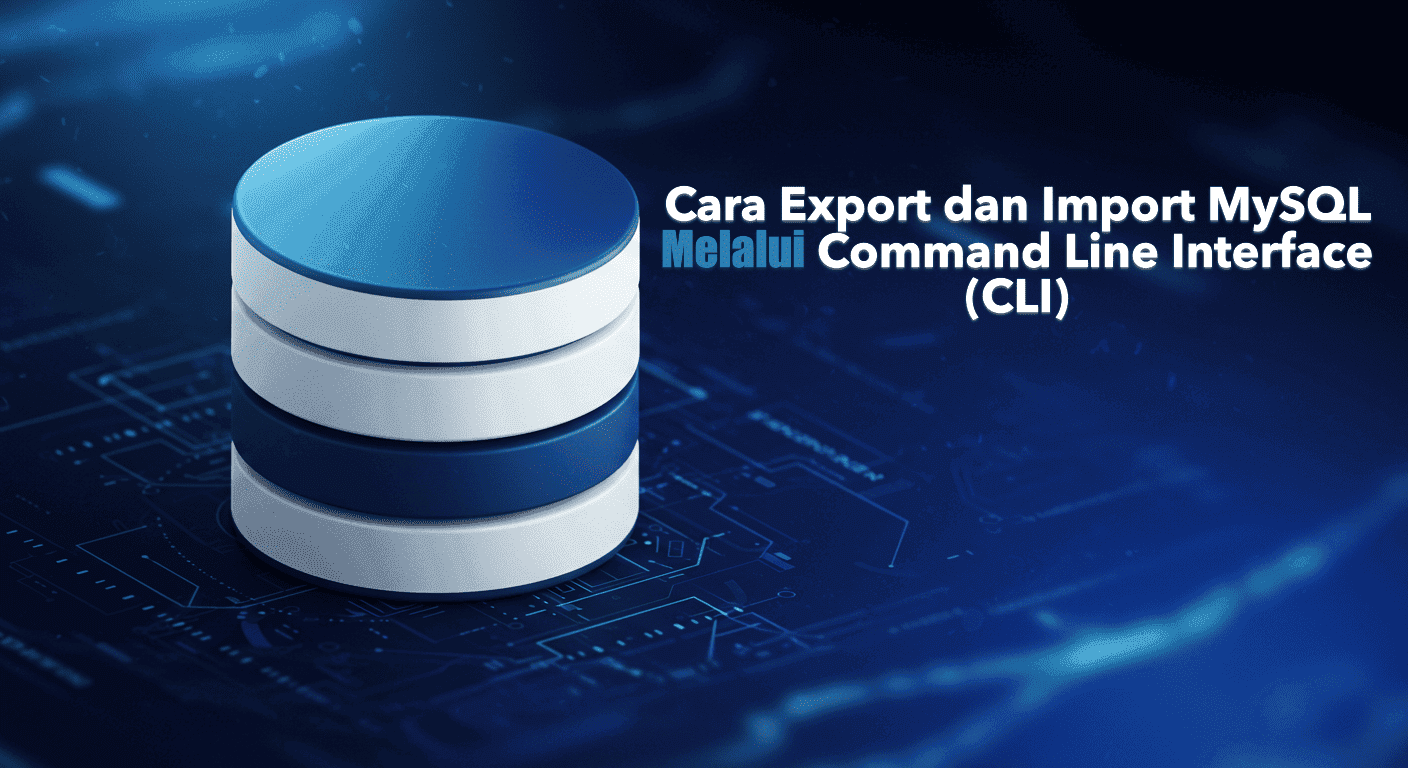 Cara Export dan Import MySQL Melalui Command Line Interface (CLI)