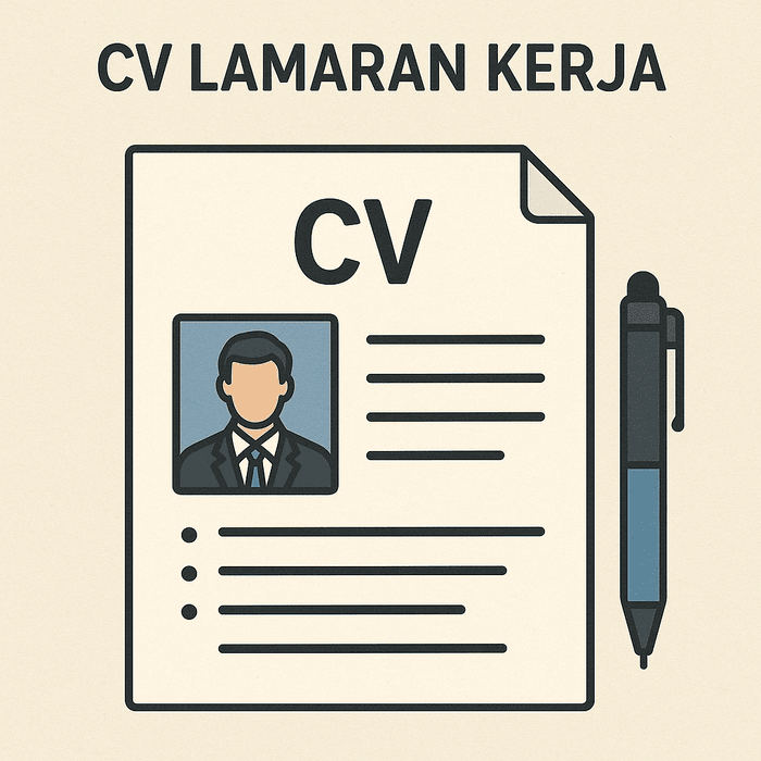 cv lamaran kerja